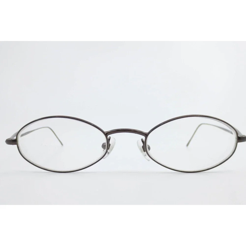 Oscar OS10345 Eyeglasses Oval Brown Bronze Metal Frame 45-18-145 39059